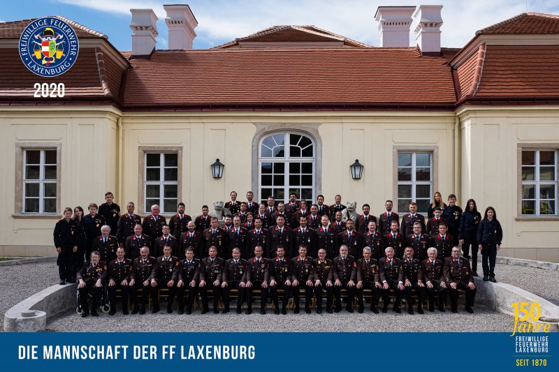 Die Mannschaft der FF Laxenburg