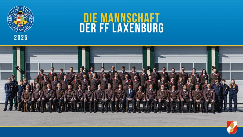 Die Mannschaft der FF Laxenburg