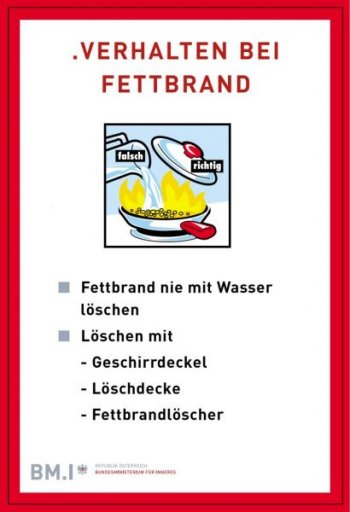 Handhabung von Feuerlöschern