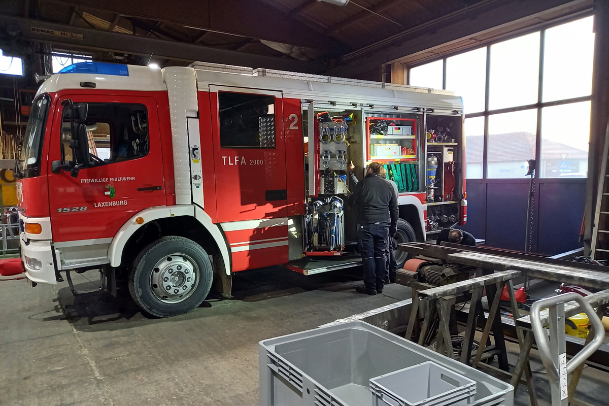 Refurbishment: TLFA 2000 der Feuerwehr Breitenbrunn in neuem Glanz -  Eisenstadt